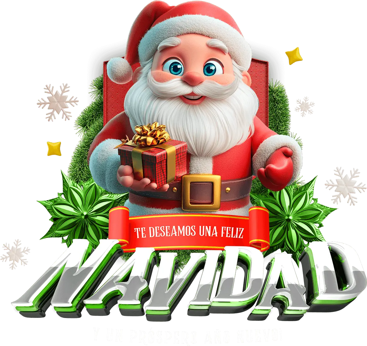 Te deseamos una feliz Navidad